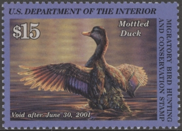 Picture of RW67 2000 Duck Stamp  MNH VF