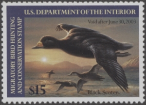 Scan of RW69 2002 Duck Stamp  MNH VF