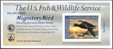 Picture of RW69A 2002 Duck Stamp  MNH VF