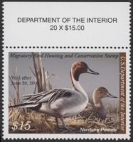 Scan of RW75 2008 Duck Stamp  MNH VF