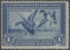 Scan of RW1 1934 Duck Stamp  Unsigned, Faults Fine