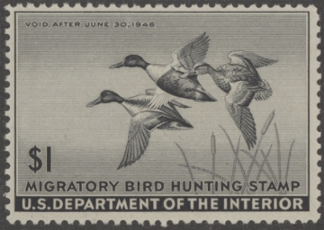 Picture of RW12 1945 Duck Stamp  MLH F-VF