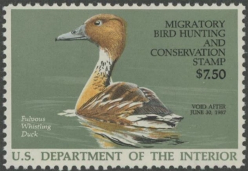 Scan of RW53 1986 Duck Stamp  MNH VF