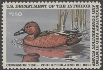 Picture of RW52 1985 Duck Stamp  MNH F-VF