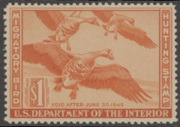 Scan of RW11 1944 Duck Stamp  MNH VF