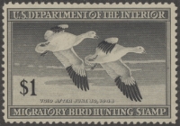 Scan of RW14 1947 Duck Stamp  MNH F-VF