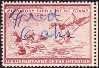 Scan of RW13 1946 Duck Stamp 