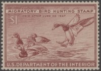 Scan of RW13 1946 Duck Stamp  MNH VF