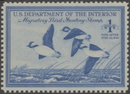 Scan of RW15 1948 Duck Stamp  MLH VF