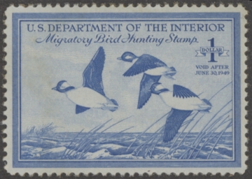 Scan of RW15 1948 Duck Stamp  MNH VF