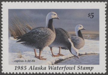 Picture of 1985 Alaska Duck Stamp - First of State MNH VF