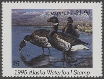 Picture of 1995 Alaska Duck Stamp MNH VF