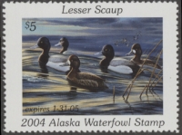 Scan of 2004 Alaska Duck Stamp MNH VF