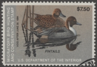 Scan of RW50 1983 Duck Stamp  Used F-VF
