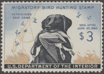 Picture of RW26 1959 Duck Stamp  Used F-VF