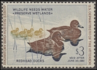 Scan of RW27 1960 Duck Stamp  Unused Fine