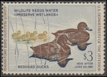 Picture of RW27 1960 Duck Stamp  Unused Fine