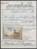 Scan of RW28 1961 Duck Stamp  Used on NJ License F-VF