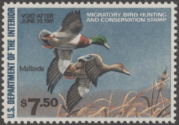 Scan of RW47 1980 Duck Stamp  MNH XF-Sup 95