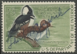 Scan of RW35 1968 Duck Stamp  Used F-VF