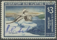 Scan of RW34 1967 Duck Stamp  Used F-VF