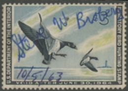 Scan of RW30 1963 Duck Stamp  MNH F-VF