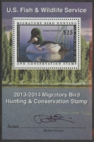 Scan of RW80B 2013 Duck Stamp  MNH F-VF