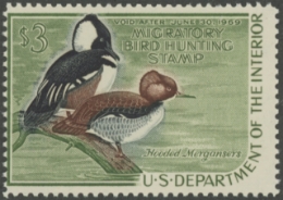 Scan of RW35 1968 Duck Stamp  MLH Fine