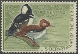 Scan of RW35 1968 Duck Stamp  MNH F-VF