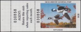 Scan of 1988 New Hampshire Duck Stamp MNH VF