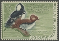 Scan of RW35 1968 Duck Stamp  Unsigned VF