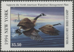 Scan of 1994 New York Duck Stamp MNH VF