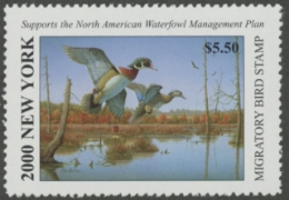 Scan of 2000 New York Duck Stamp MNH VF