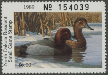 Picture of 1989 North Dakota Duck Stamp MNH VF
