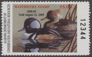 Picture of 2008 Alabama Duck Stamp MNH VF