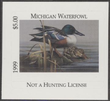 Picture of 1999 Michigan Duck Stamp MNH VF