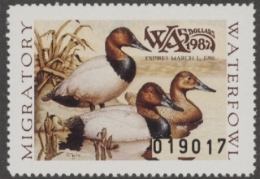 Scan of 1987 Washington Duck Stamp MNH VF