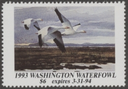 Scan of 1993 Washington Duck Stamp MNH VF