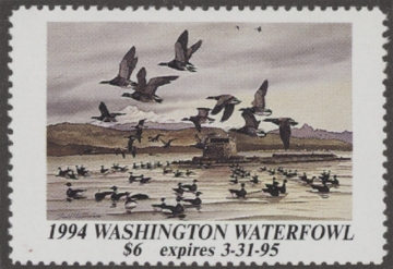 Scan of 1994 Washington Duck Stamp MNH VF