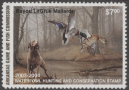 Scan of 2003 Arkansas Duck Stamp MNH VF