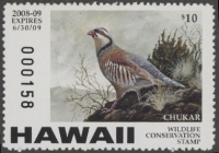 Scan of 2008 Hawaii Duck Stamp MNH VF