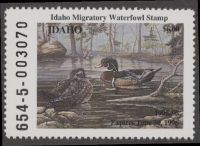 Scan of 1995 Idaho Duck Stamp MNH VF