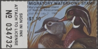 Scan of 1979 Maryland Duck Stamp MNH VF