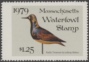 Scan of 1979 Massachusetts Duck Stamp MNH VF