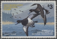 Scan of 1978 Minnesota Duck Stamp MNH VF