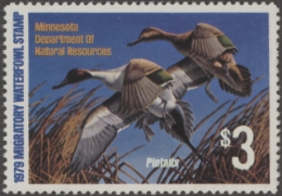 Scan of 1979 Minnesota Duck Stamp MNH VF