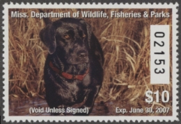 Scan of 2006 Mississippi Duck Stamp MNH VF