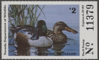 Scan of 1982 Nevada Duck Stamp MNH VF