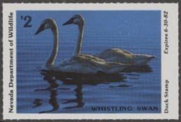 Scan of 1981 Nevada Duck Stamp MNH VF