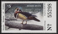 Scan of 1995 Nevada Duck Stamp MNH VF